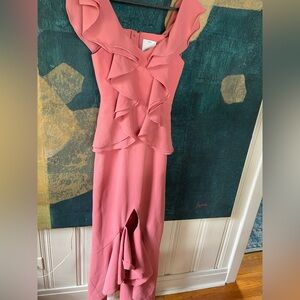 C/MEO COLLECTIVE Entice Gown in Blush